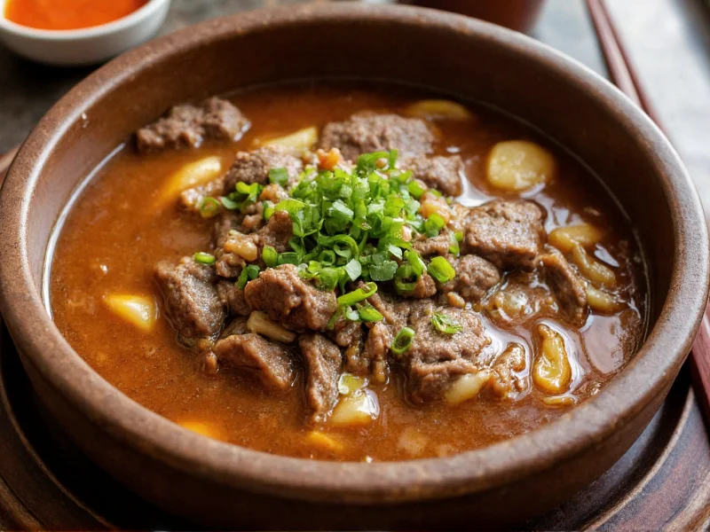 Traditional Korean Beef Soup: Seolleongtang Explained