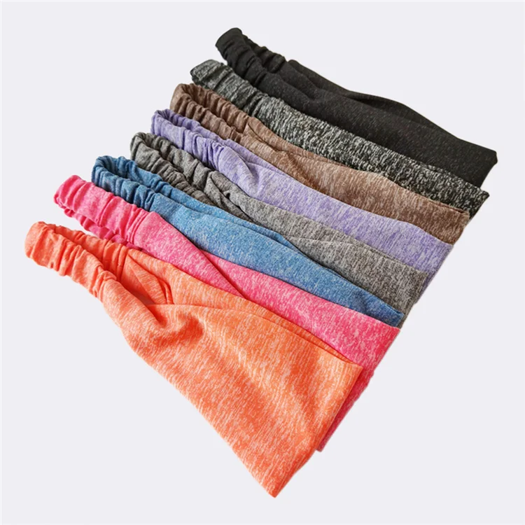 

Yiwu Kangsong In Stock Fast Delivery Promo Yoga Gym Accessories Unisex Hair Elastic Headband Sport Adjustable, As picture