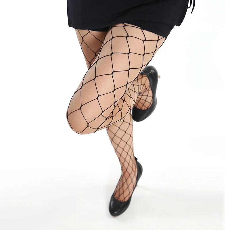 

Amazon Best Selling Classic Style Small Big Fishnet Pantyhose High Waist Lingerie Sexy Stocking for Women