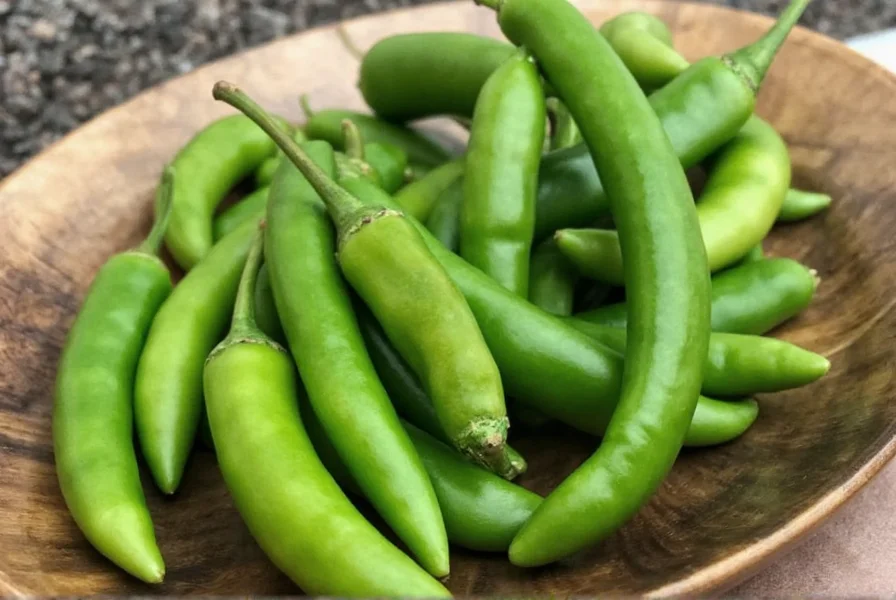 Roasting Green Chiles on Open Flame