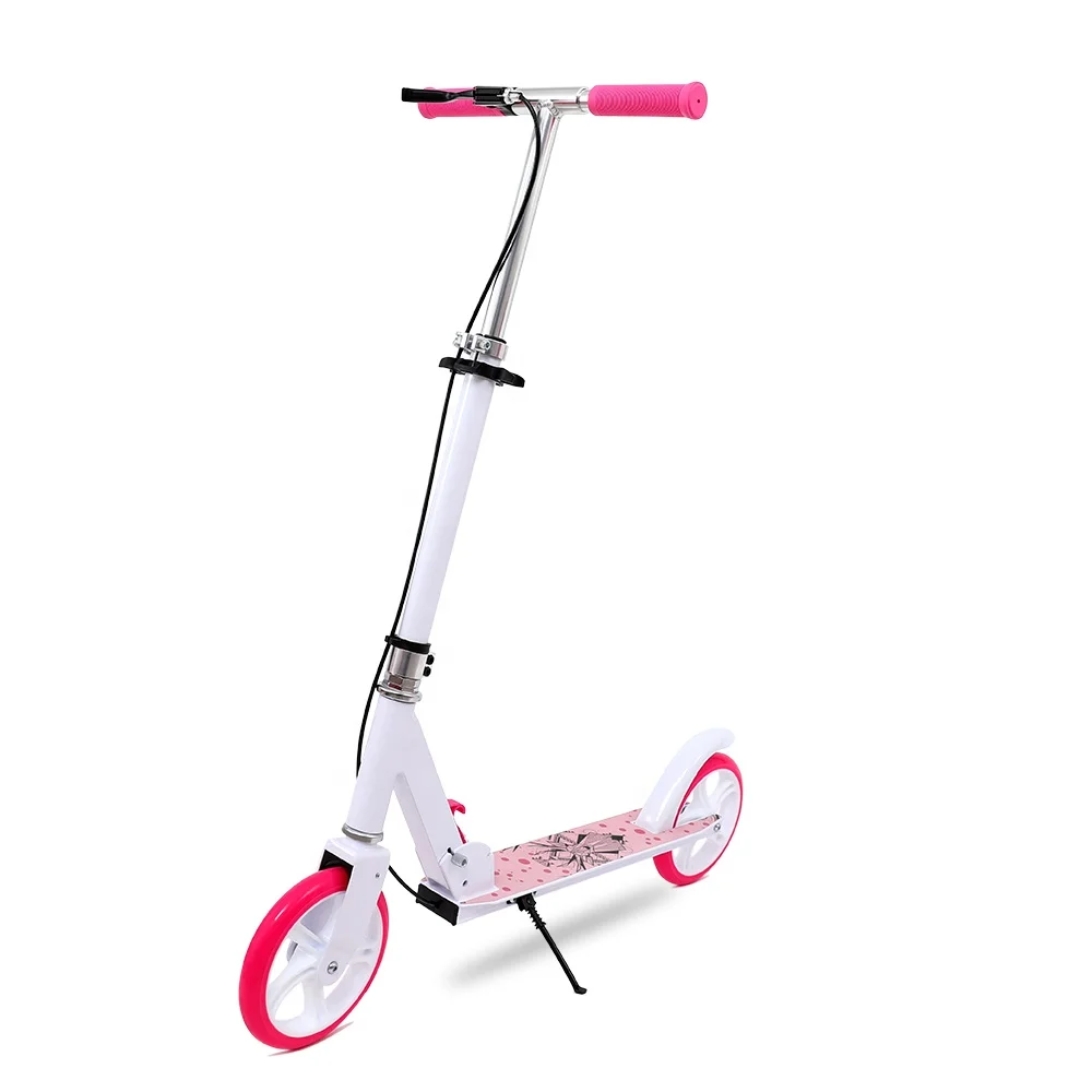 

QUZOOR Kids Scooter Cheap Kick Scooters Aluminum Alloy Folding Adjustable with Hand Brake