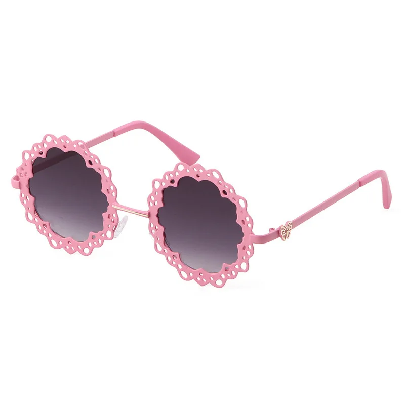 

2022 2021 New Summer Flower Shape Lace-shaped Holiday European American Style UV400 Style Sunglasses