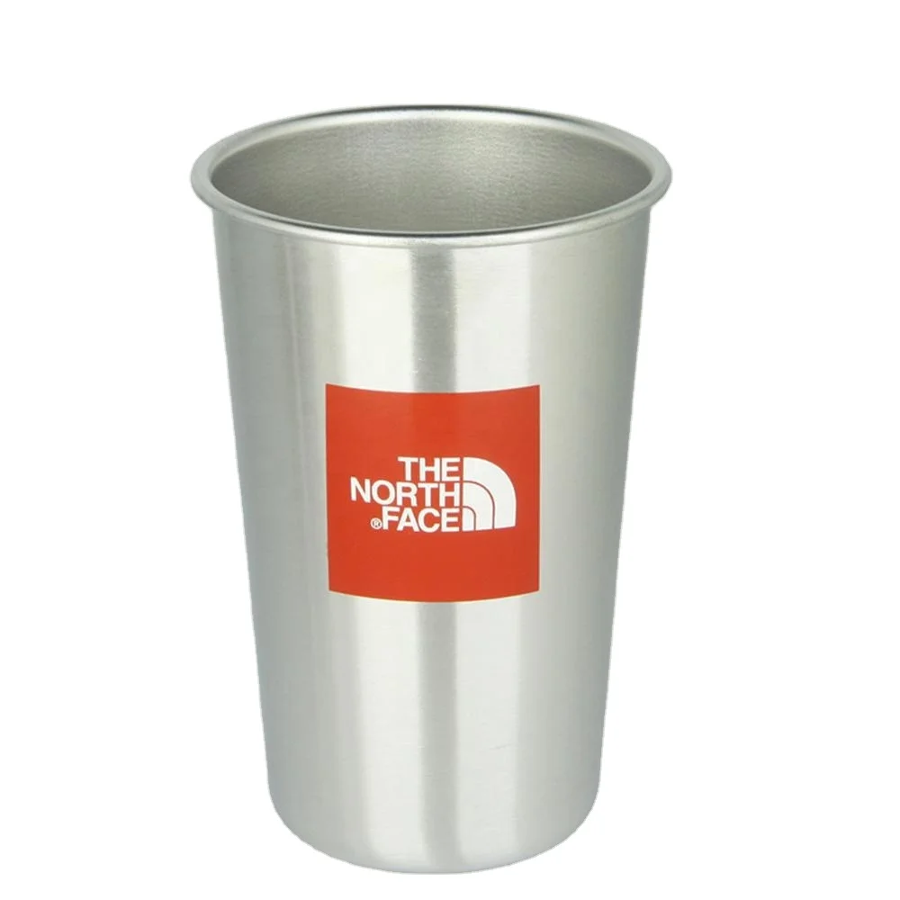 

Stainless Steel Drinking Cups With Custom Logo & Package, Silver