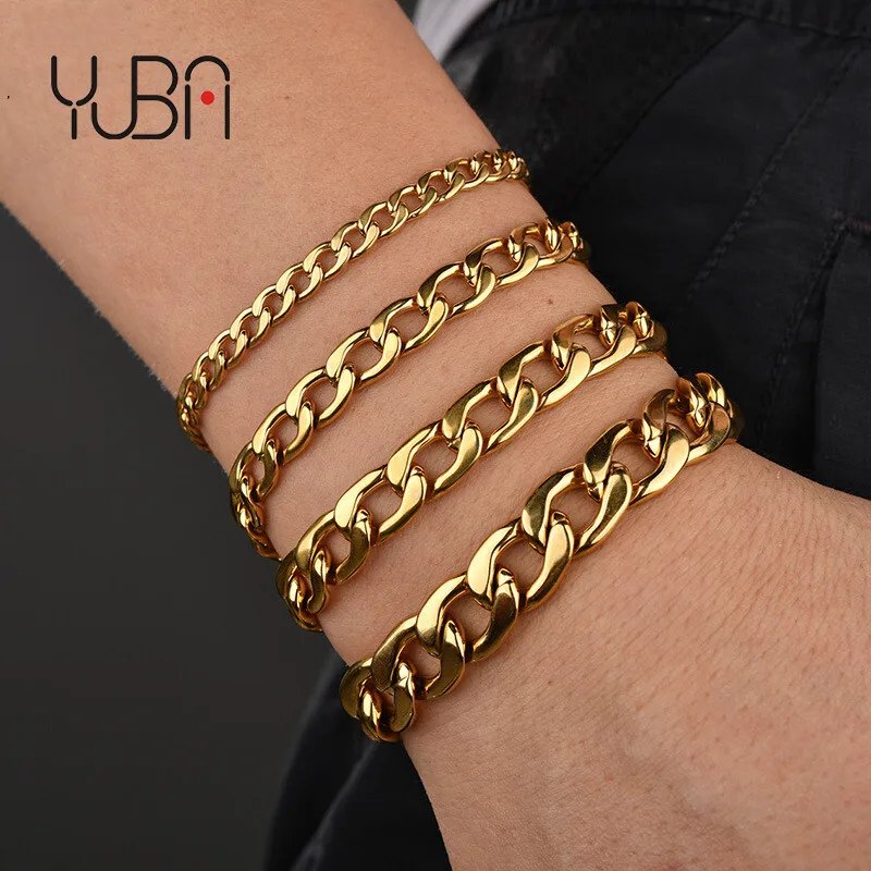 

Gold Bracelet New Arrival Fashion Women Men Bracelet And Charms Stainless Steel Bracelets