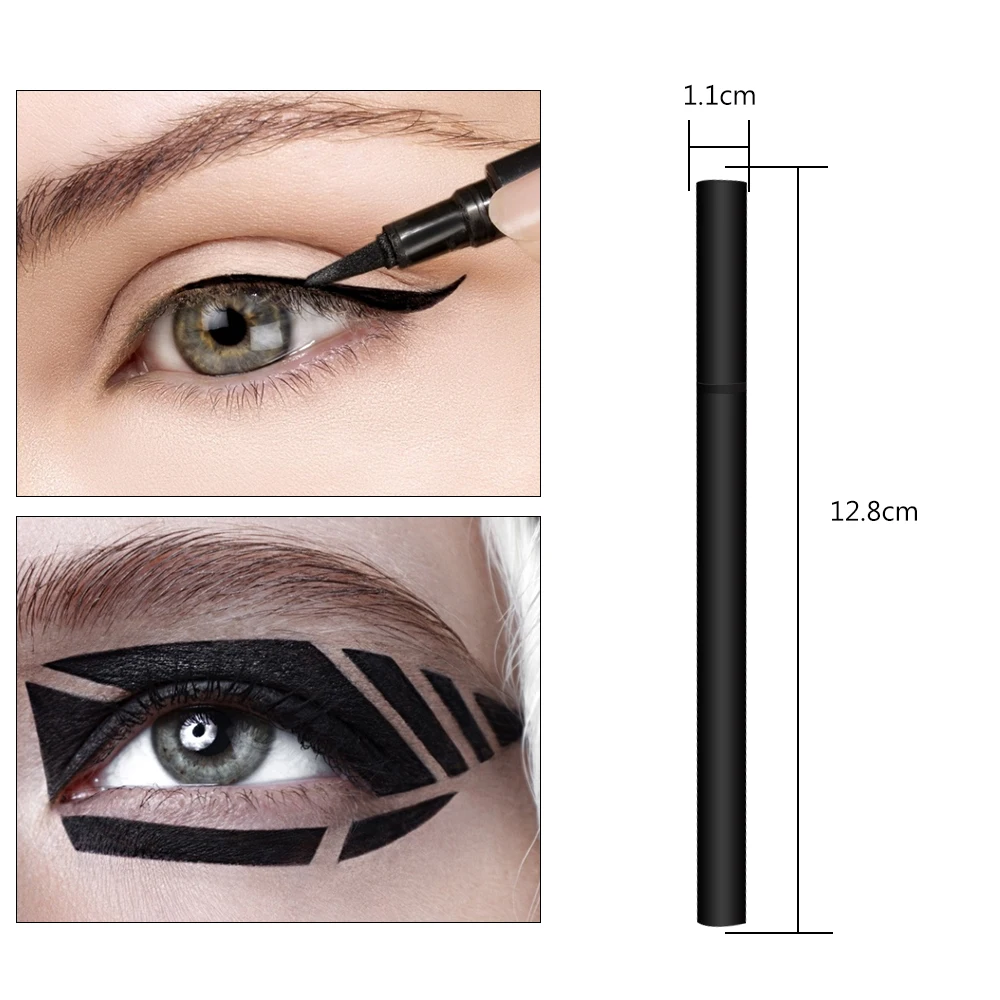 Quewel Delineador De Ojos Eyelash Adhesive Glue And Eyeliner Pen Glue