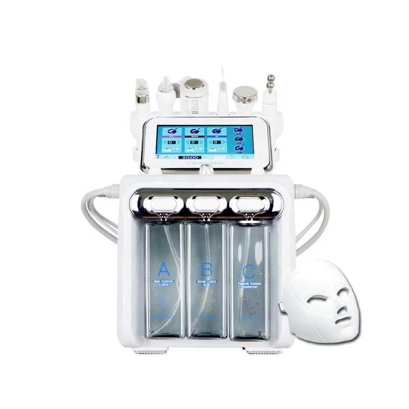 

Hydrofacials aqua peel hydrofacials md hydro beauty water facial dermabrasion device machine, White