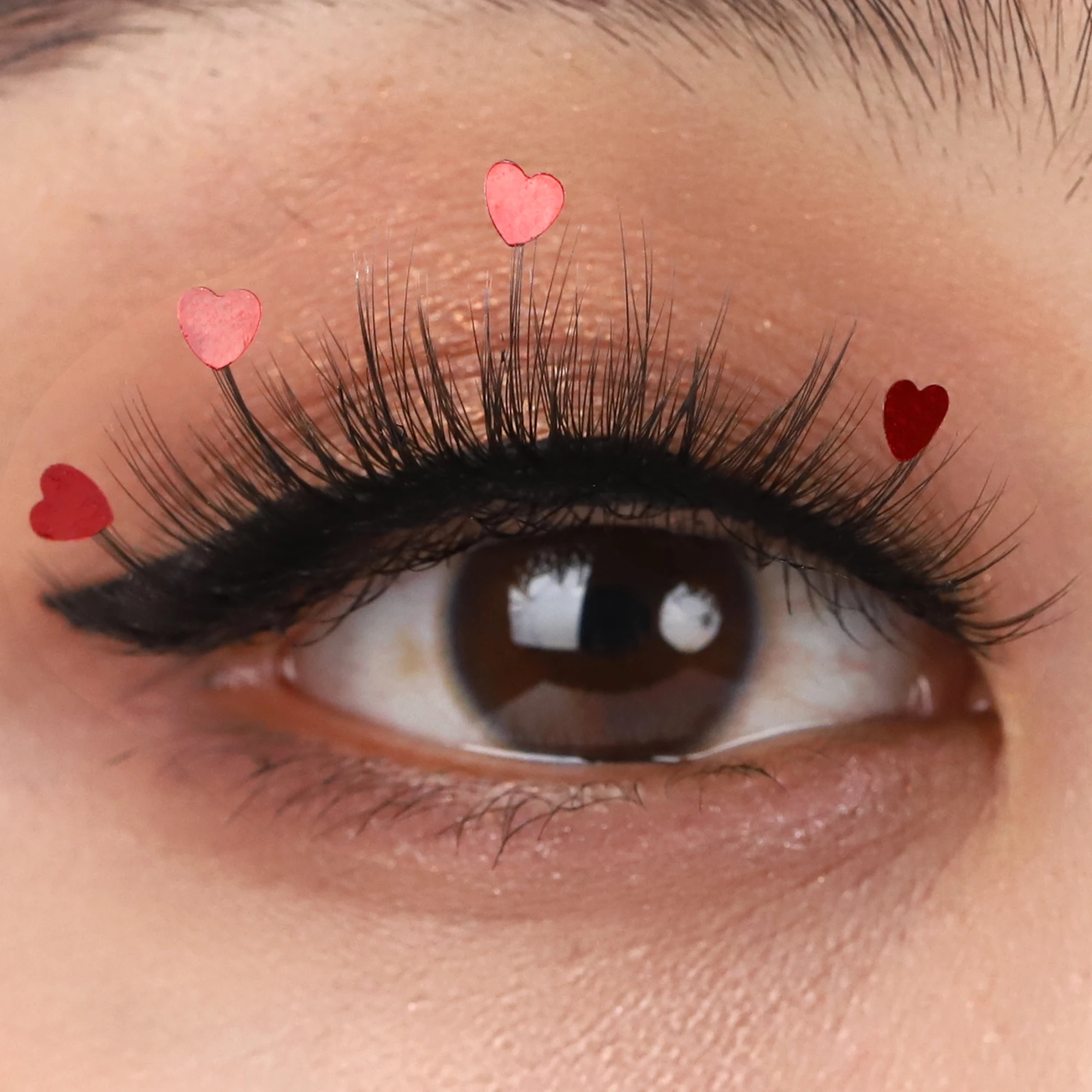 

factory price wholesale 6D 8D vegan real mink eyelash, Natural black