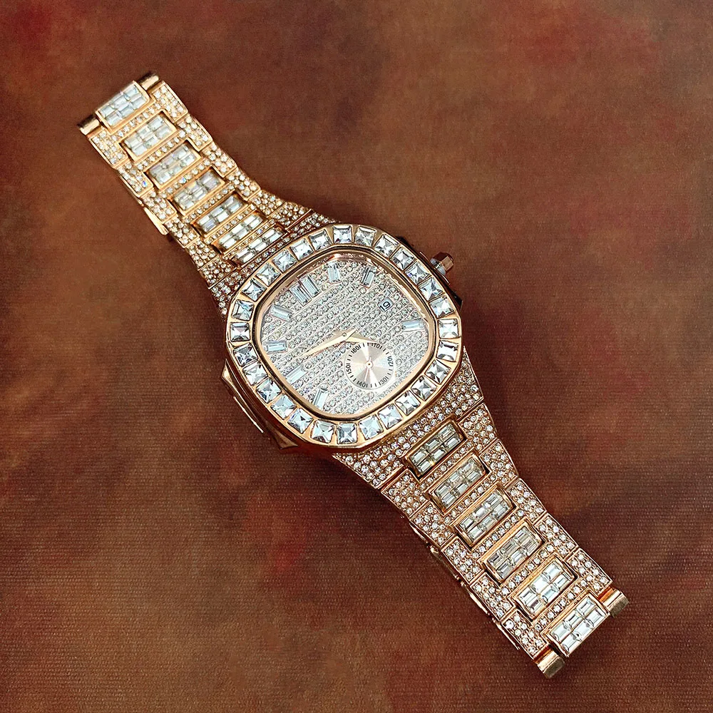 

Miyota 9015 Ultra Thin Automatic Mechanical Watch Stainless Steel Sapphire Crystal Luxury Customized Case Fashion Men Butterfly