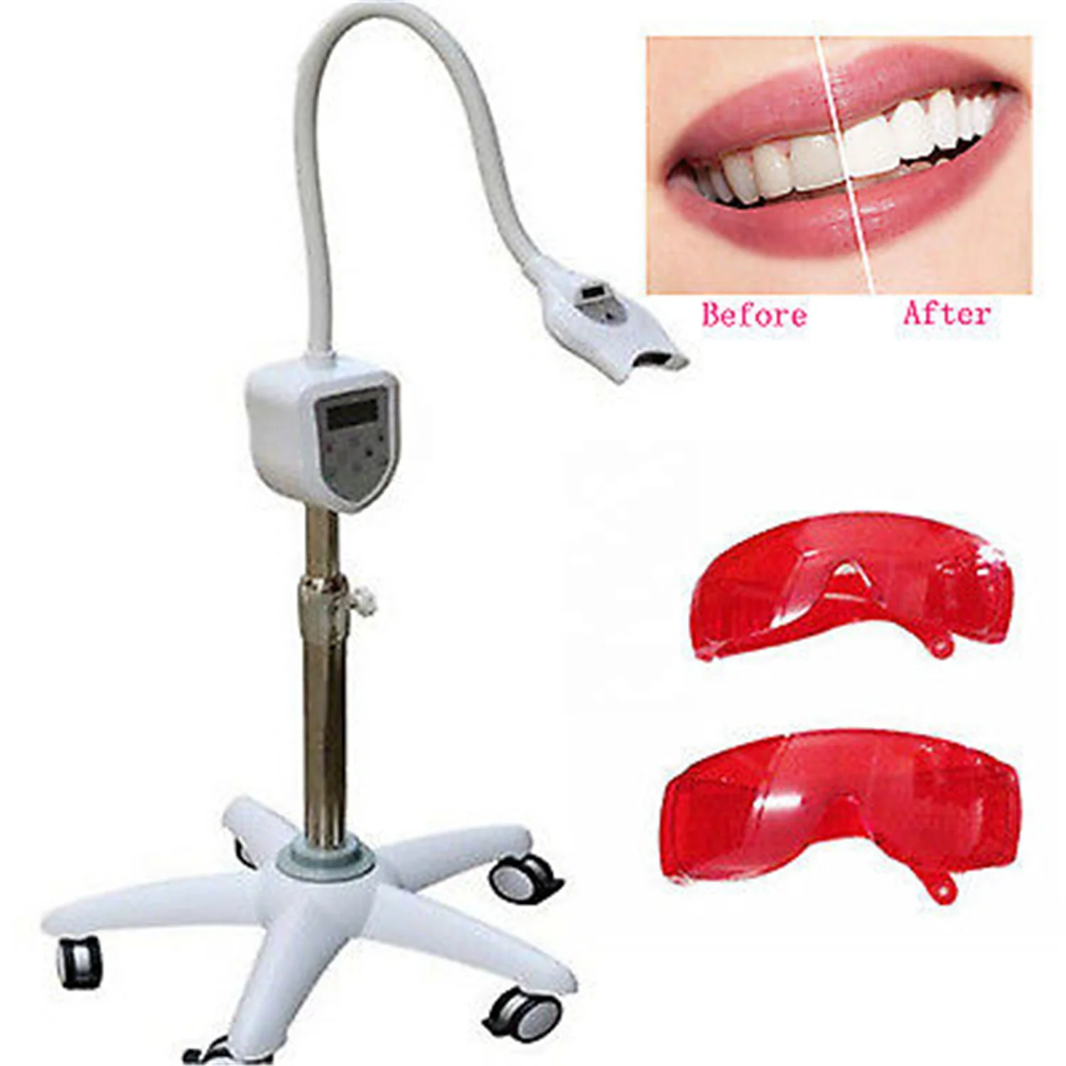 

Factory Price MD669 Teeth Whitening Accelerator LED Lamp Teeth Whitening Bleaching Machine