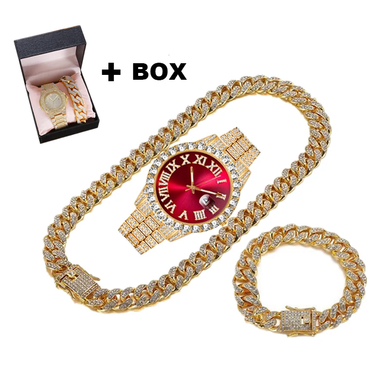 

X410 luxury brand watch and perfume gift set for women ladies