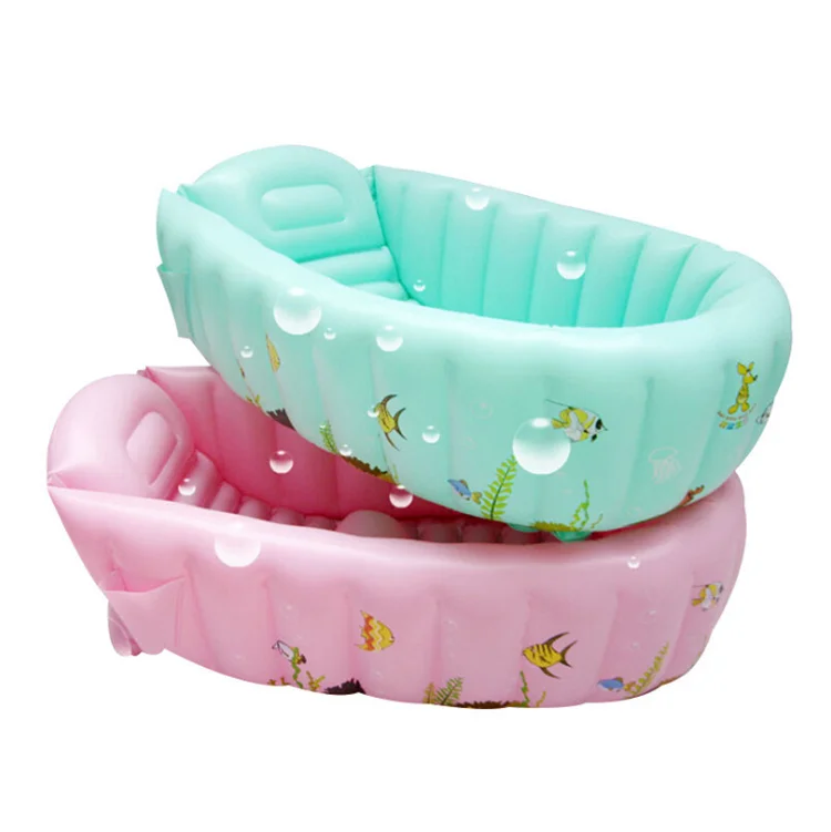 

Amazon hot sale nice price fashion popular Summer durable and soft pvc inflatable baby bath