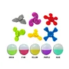 Promotional Stress Relief Plastic Small Finger Spinner Capsule Toy