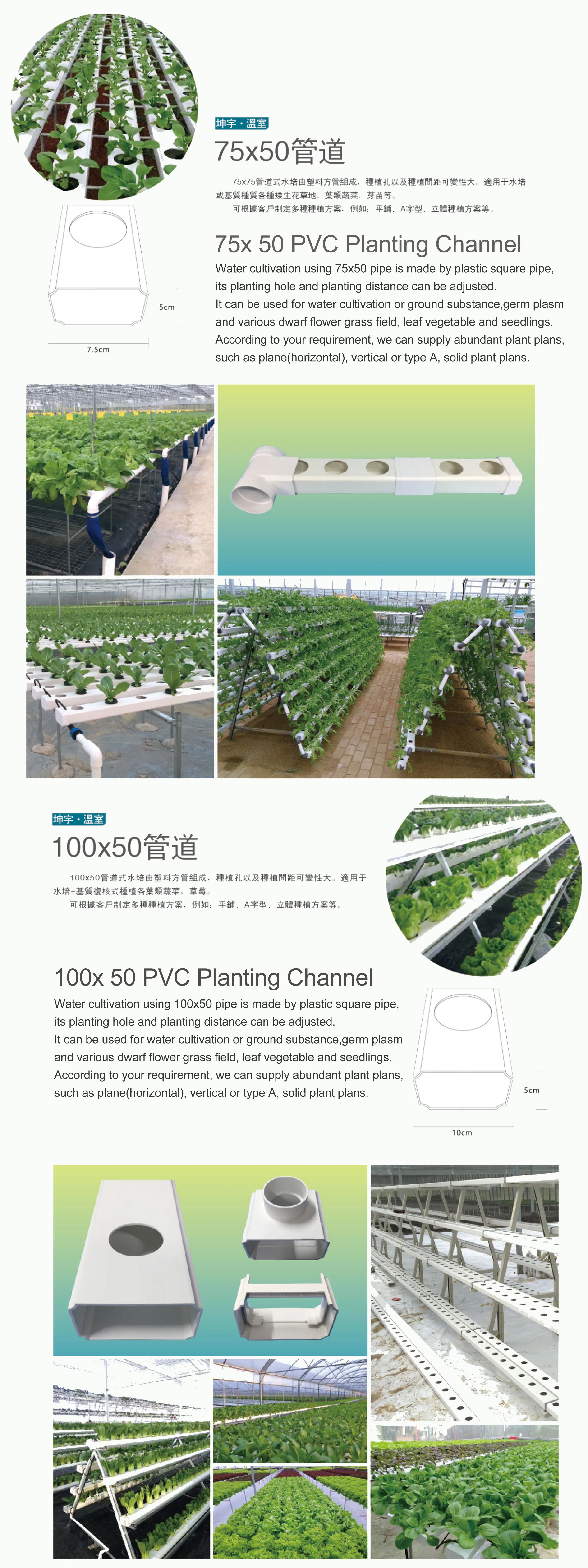 2020 Low Cost Indoor Hydroponic Multi Span Greenhouse Nft Pvc Tube