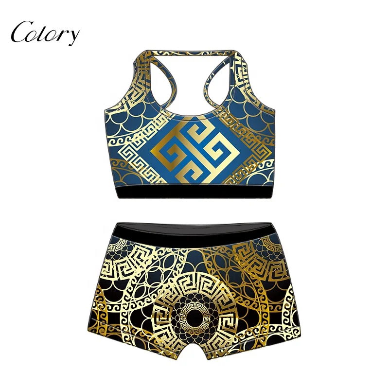 

Colory Summer Fashion 2 Piece Shorts For Women, Customized color