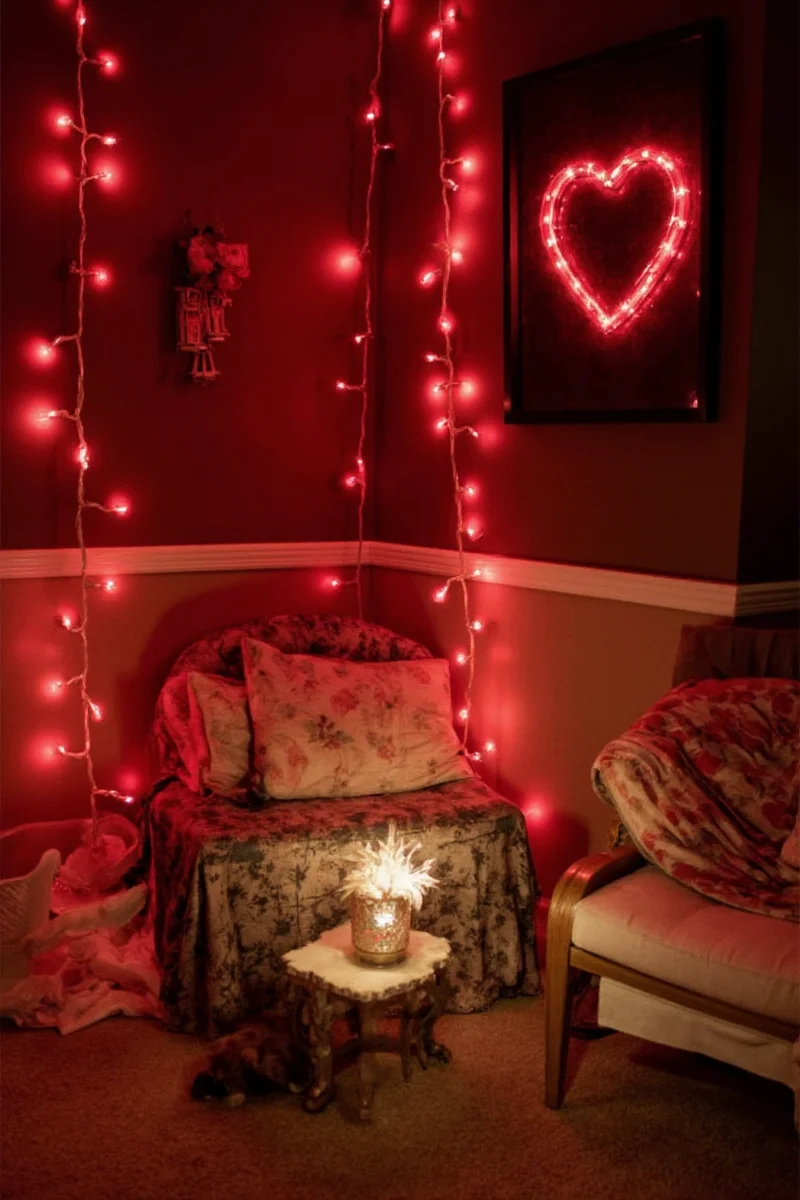 5 brilliant ways to rock red and white christmas lights in your family friendly home decor