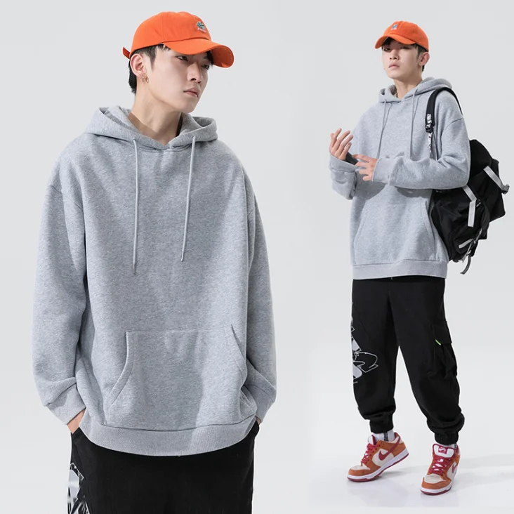 

2021 high quality custom long hoodies for men comfy fleece winter oversized hoodie for men, Customized colors