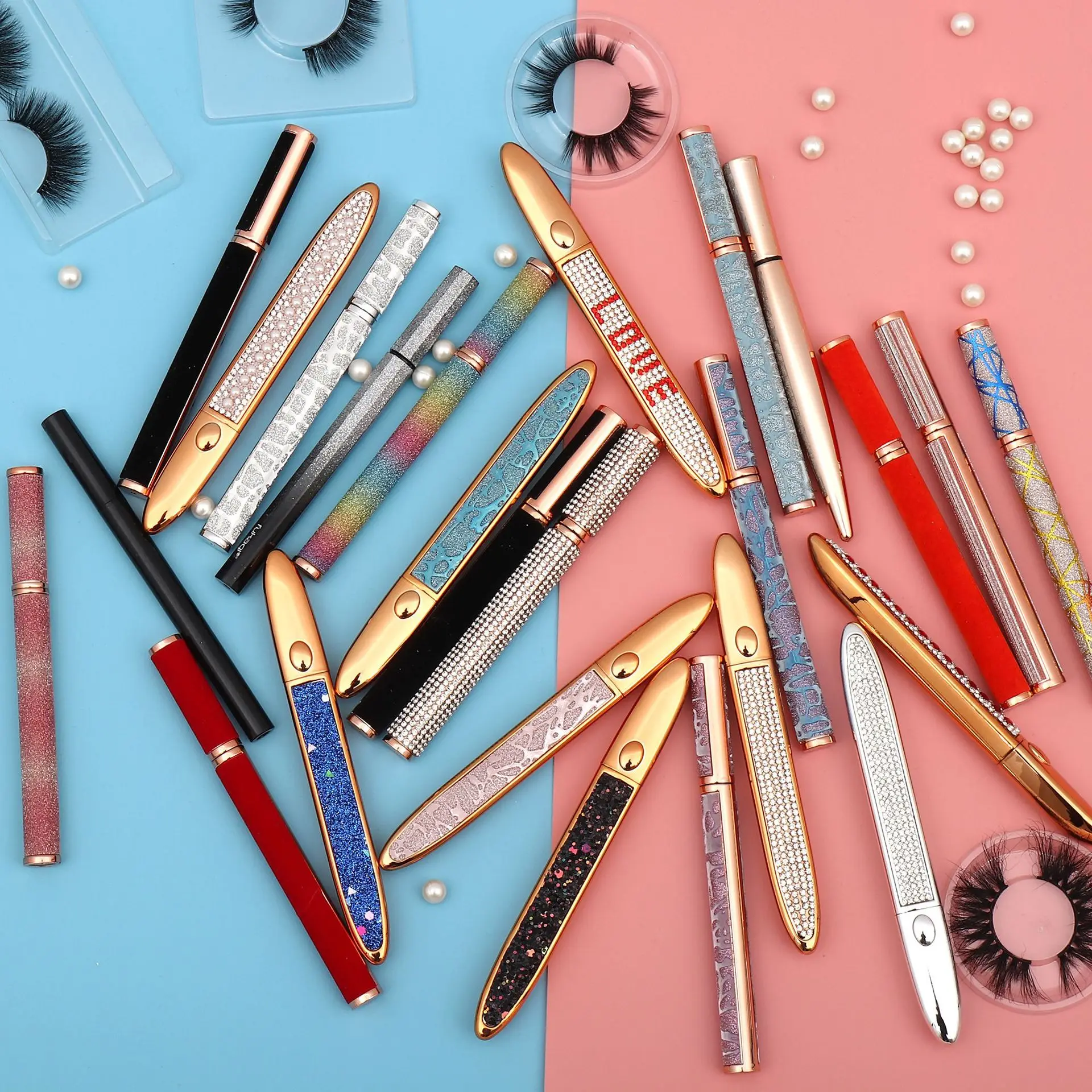 

2020 New Design Eyeliner Eyeliner glue Magnetic eyelashes with eyeliner