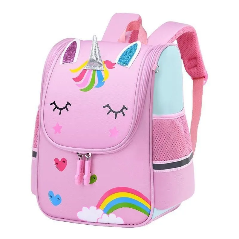 

New Arrivals Cute Pattern Primary School Girls 6-12 Years Old Children School Bags Girls 3-7 Grade Backpack