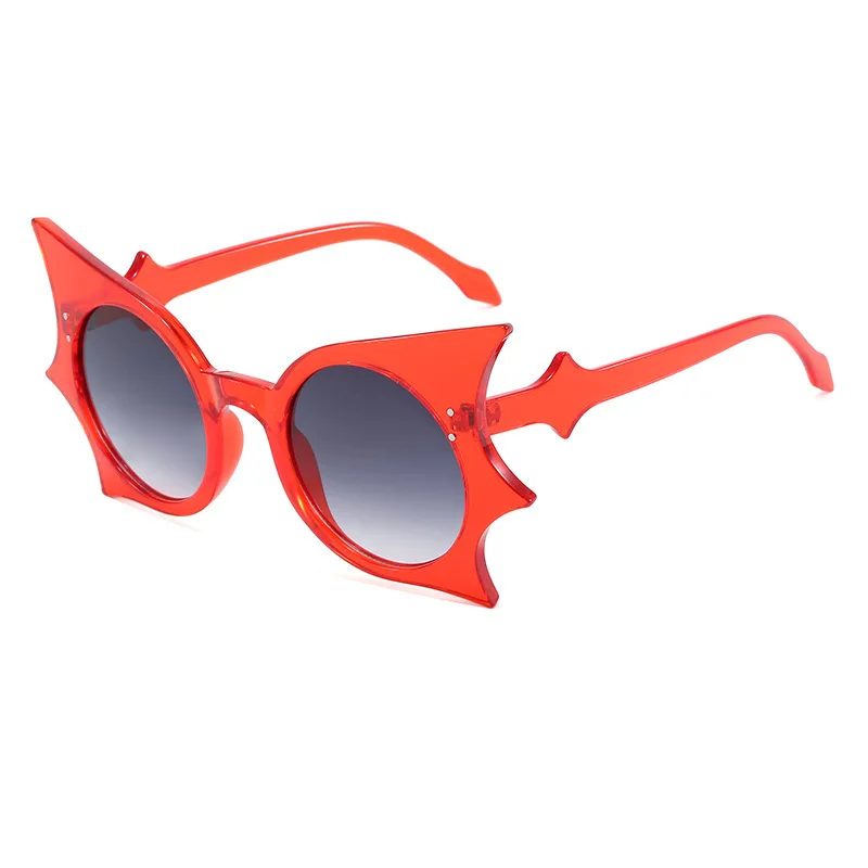 Wholesale Bat Shaped UV400 Shades Men and Women Party Sunglasses Outdoor