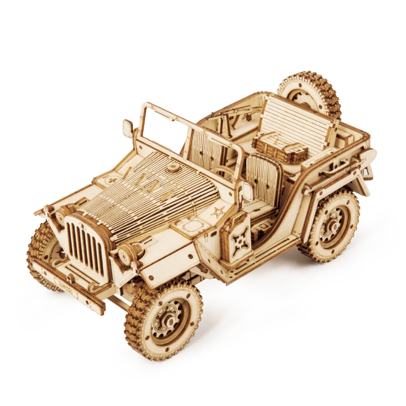 

CPC Certificated Robotime Wooden Model Kits Laser Cut Toy 3D Puzzle for Kids