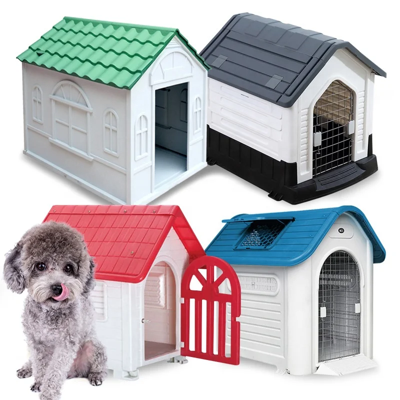 

Small Outdoors Waterproof Foldable Removable Washable Plastic Dog Kennels Dog Houses For Pets, Colorful