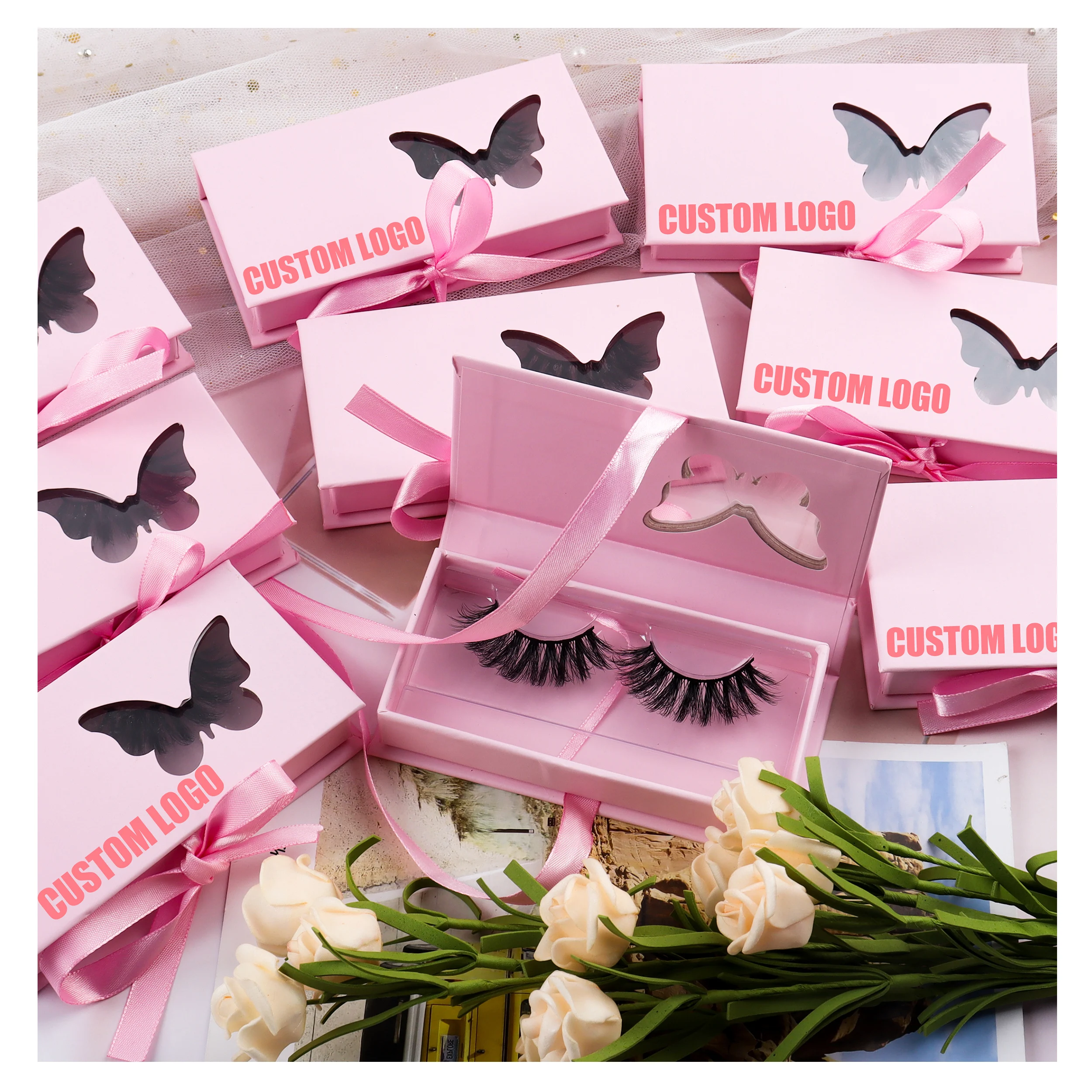 

lashes3d Wholesale 100% 3d Real Mink Lashes real mink 25mm eyelash vendor customized boxes