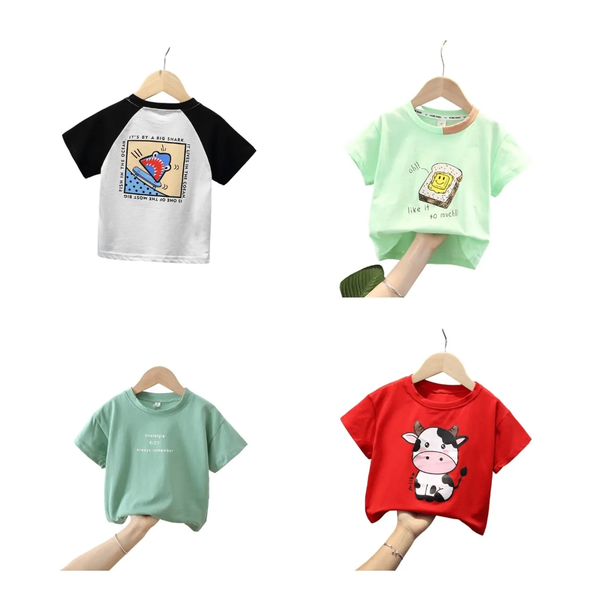 

Children's New Cartoon Jacket Summer Children's T-shirt Wholesale Quality Ex-factory Price