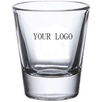 

wholesale 2oz souvenir custom clear shot glasses with logo printed souvenir gift box packaging, Customer request
