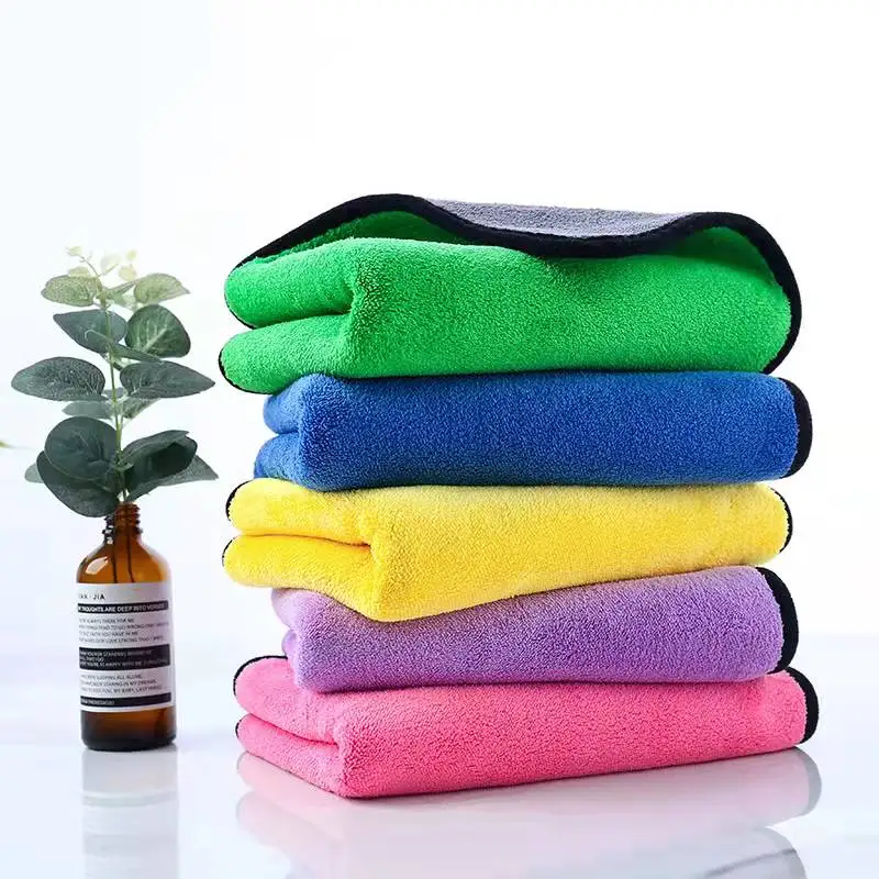 

Microfibre Towel 40*40 Car Detailing Microfiber magic cleaning cloth, 5 colors