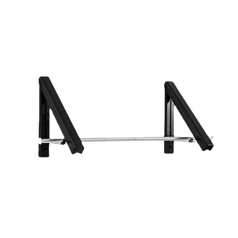 

Wall Mounted Retractable Folding Invisible convenient Hanger drying rack in black