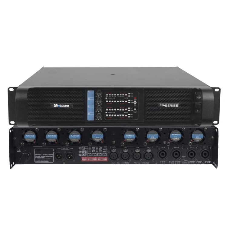 

Sinbosen ds-20q Power Amplifier 5000W 4 Channel Class TD Amplifier For Stage