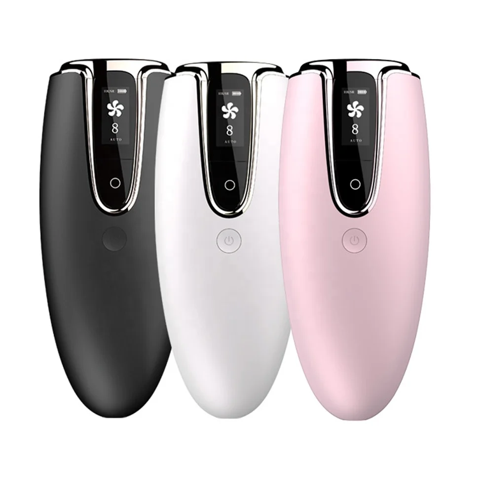 

ELLESILK CE Approval 8 Gear Laser Hair Remover Home Use 900000 Flash Portable Permanent IPL Diode Laser Hair Removal from Home, White,pink,black