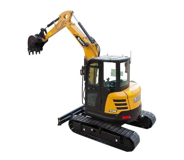 Chinese SAN Y 5t crawler excavator sy50c SY50U-Tier 4F with attachments for sale