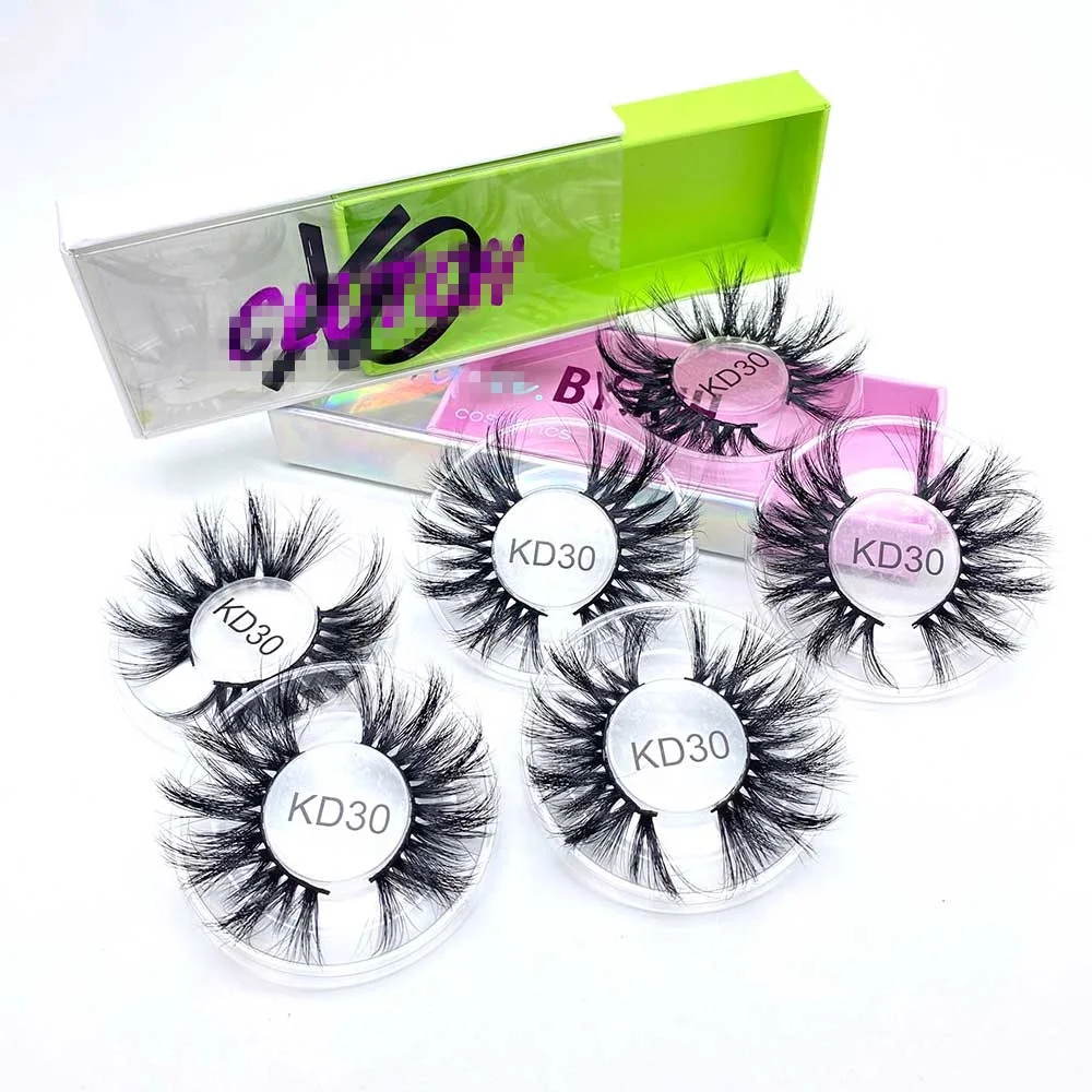 

Whole sale mink 25mm 3D mink lashes private label premium mink eyelashes dramtic long 25 mm eye lahes