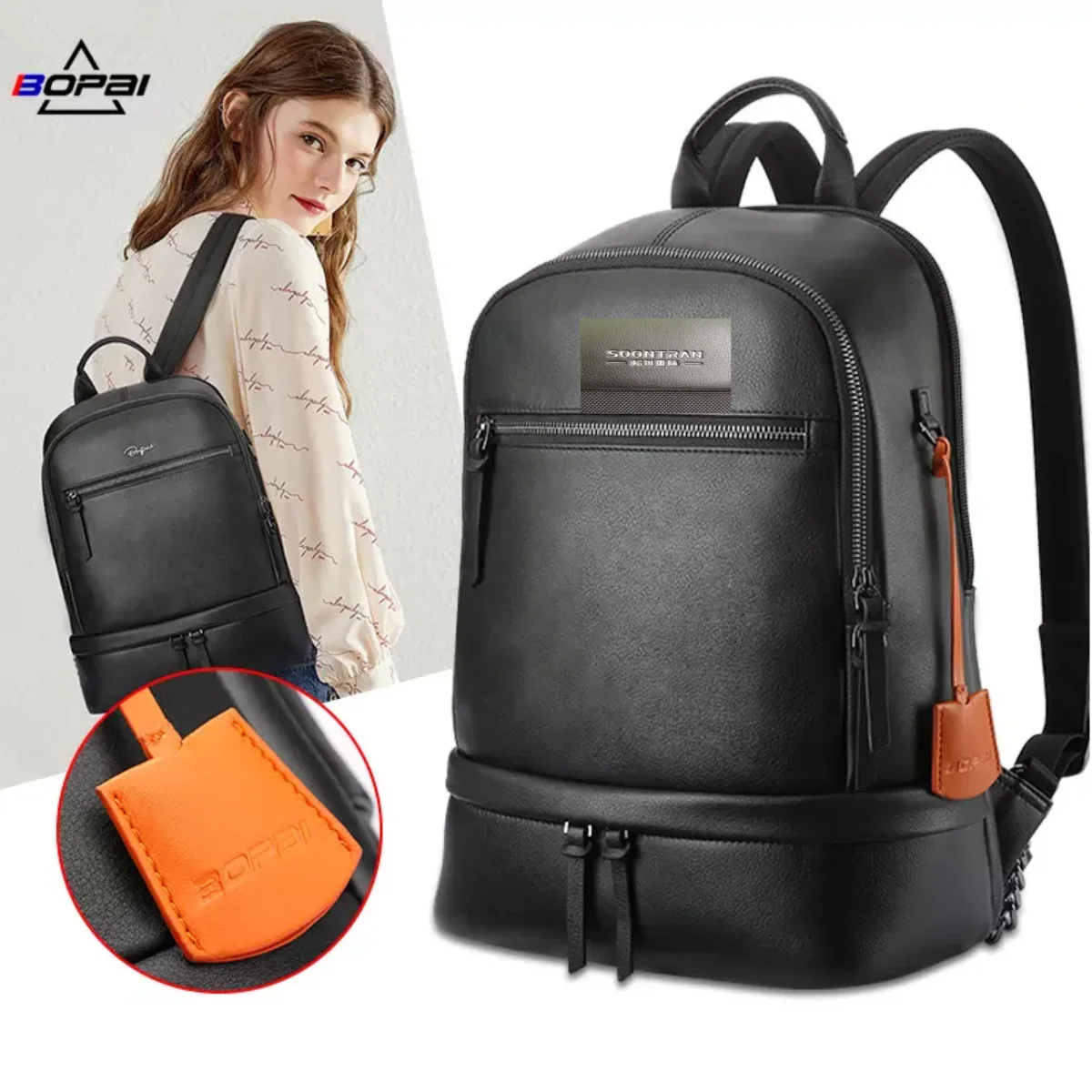 leather backpack 13 inch laptop