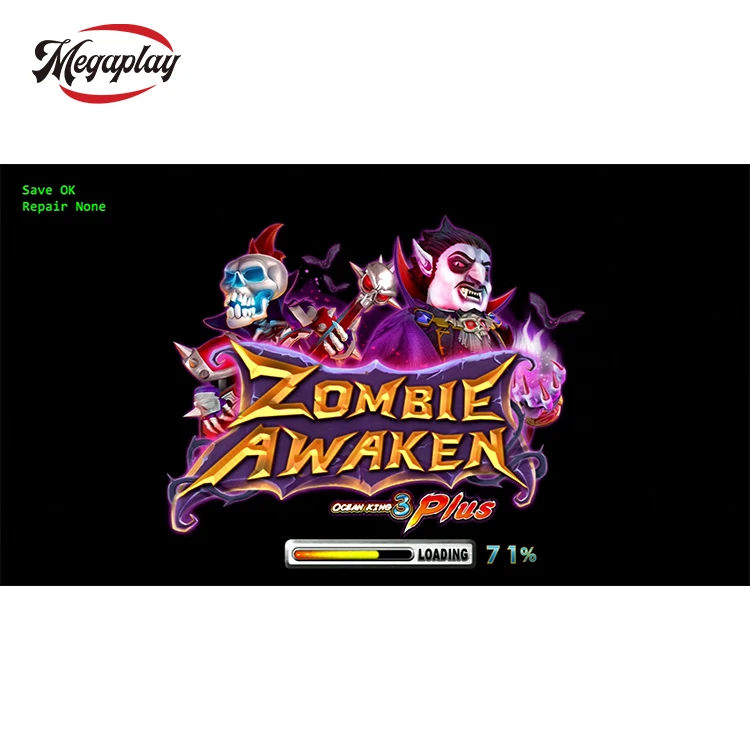 

Flat Screen 3 Players Fish Game Zombie Awaken Fish Game IO Board Box