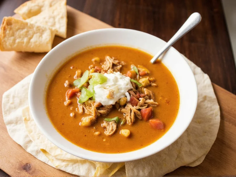 How to Make Authentic Chicken Tortilla Soup: Easy Recipe