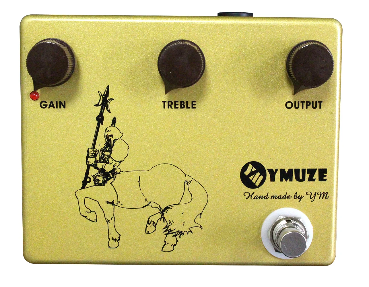 

Handmade YMUZE KLON gold Professional Overdrive Boost Guitar Effects Pedal