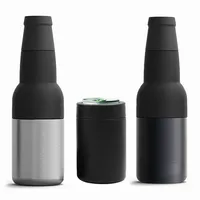 

12 oz bpa free eco friendly custom logo portable stainless steel vacuum insulated beer bottle holder can cooler with opener