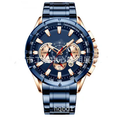

Men's Business six-pin quartz watch multi-functional calendar men's watch