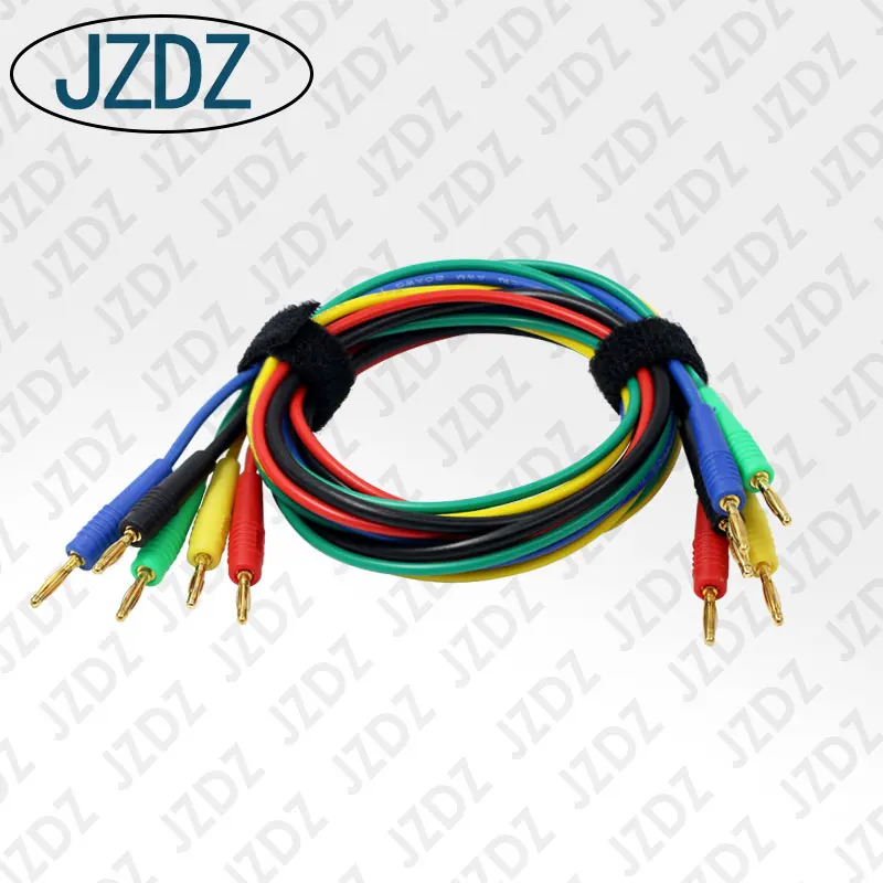 
JZDZ J.70002 2MM gold-plated banana plug to banana plug test lead 