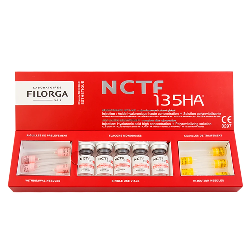 

Filorga Nctf 135ha (5x3ml) High Concentration Mesotheraphy, Transparent colorless