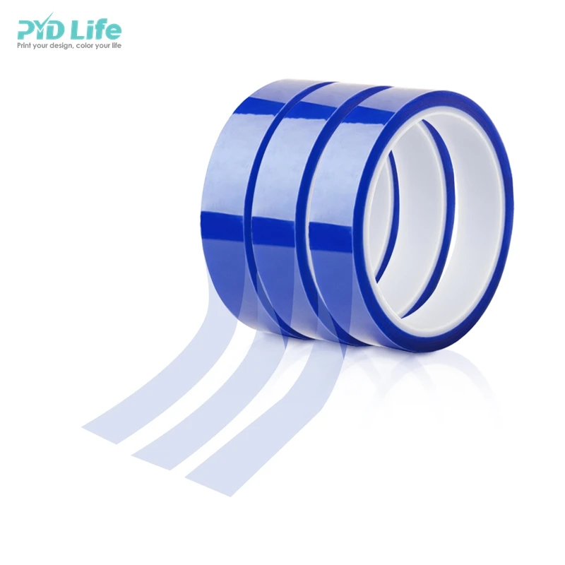 

PYD Life RTS Blue 2 CM x 108 Ft Sublimation Thermal Tape Heat Press Transfer Tape for Sublimation Blanks Heat Transfer