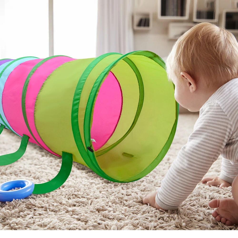 Outdoor Indoor Crawl Tunnel Kids Play Tent Toddlers For Children Buy