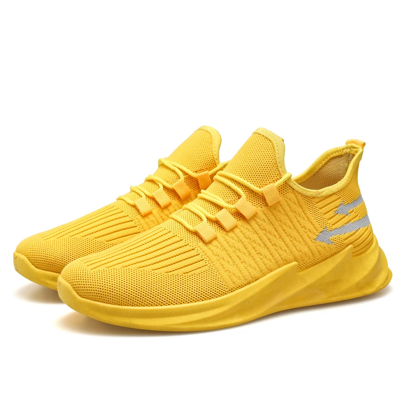 

New fly knit sport breathable gym training yeezy men's fashion sneakers, As picture show