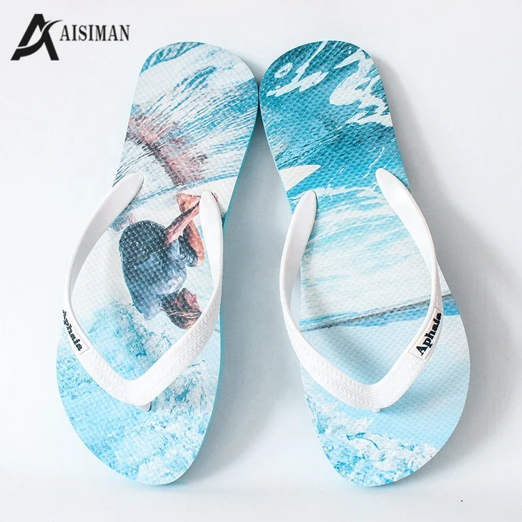 

dongguan wholesale promotional eco friendly flip flops colorful printed women slippers, Customized color