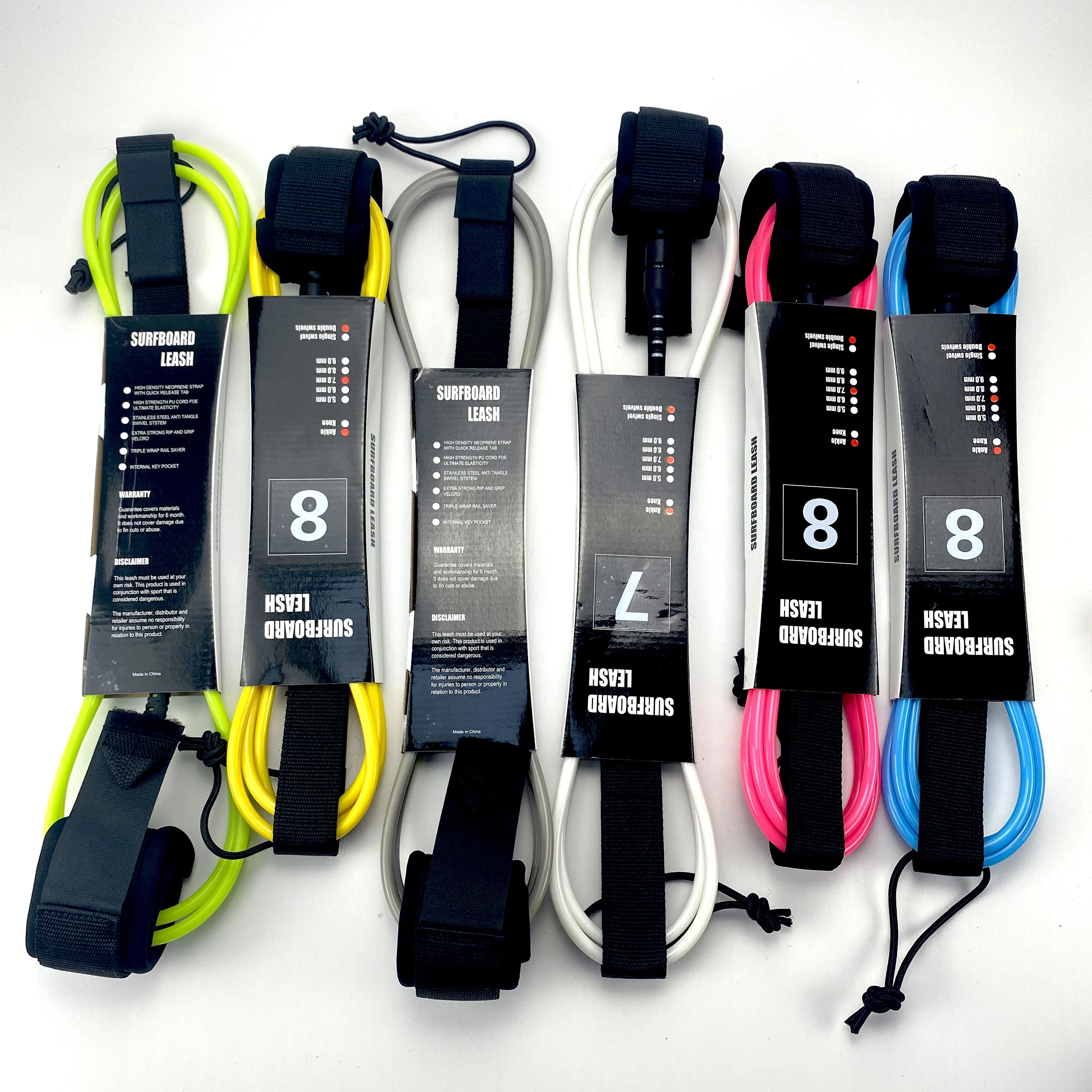 

CIMI Sports Premium Surf Leash /light weight leash for for All Types of Surfboards