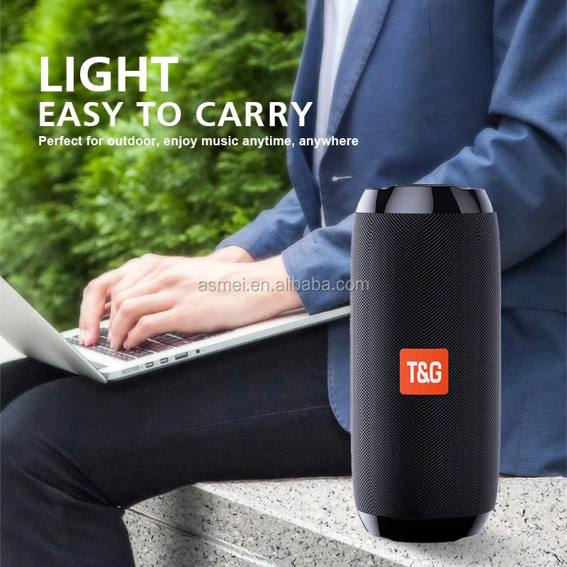 TG117 Mini BT Speaker Portable Wireless With TF card and FM Radio For Mobile Phone PK Loudspeaker TG113 - ANKUX.COM