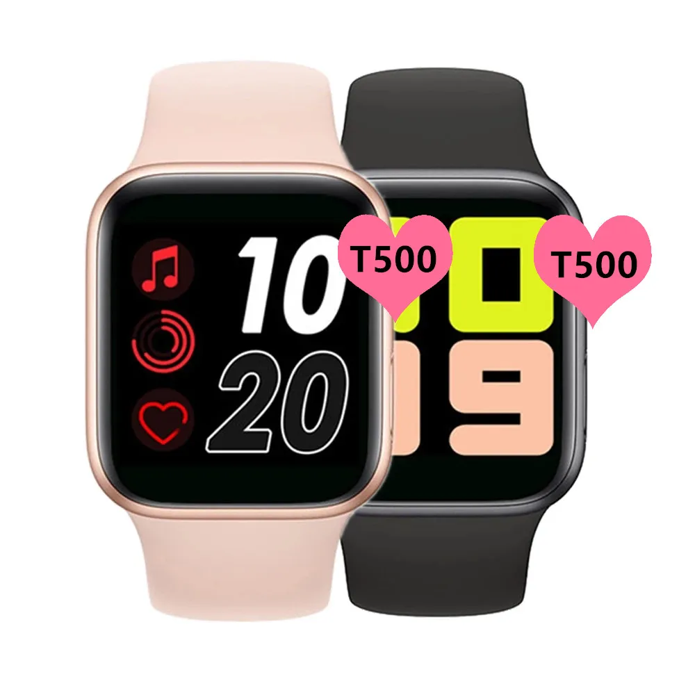 

New arrival t900 t800 t600 t500+ plus pro monitoring bracelet wrist band fitness smartwatch 2020 smart watch t500 with bt call