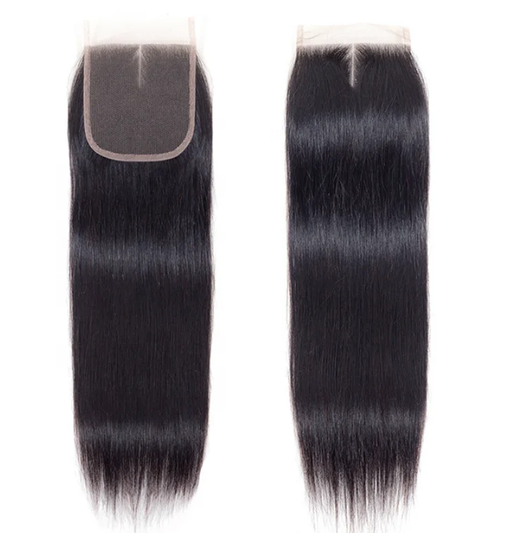 

4X4 body wave & straight human hair closure Shunfa hair lace closure wigs human hair lace front wigs, Balck